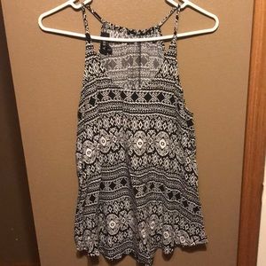 Black and White Tank